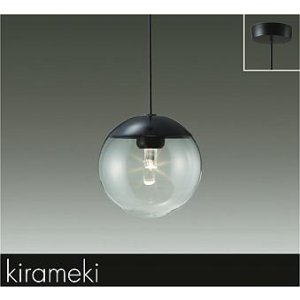 画像: 大光電機(DAIKO) DPN-41502YE ペンダント 非調光 電球色 LED内蔵 フランジタイプ ブラック