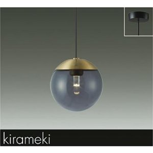 画像: 大光電機(DAIKO) DPN-41804YE ペンダント 非調光 電球色 LED内蔵 フランジタイプ 真鍮色