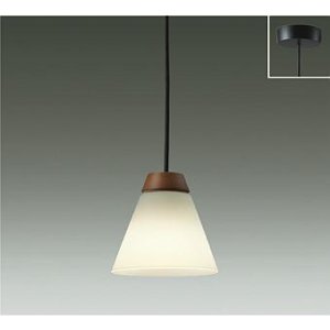 画像: [9月発売] 大光電機(DAIKO) DPN-41976YG ペンダント 調光(調光器別売) 電球色 LED ランプ付 フランジタイプ ウォールナット