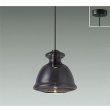 画像1: 大光電機(DAIKO) DPN-42643Y ペンダント 非調光 電球色 LED内蔵 フランジタイプ ブラック (1)