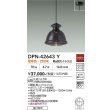 画像2: 大光電機(DAIKO) DPN-42643Y ペンダント 非調光 電球色 LED内蔵 フランジタイプ ブラック (2)