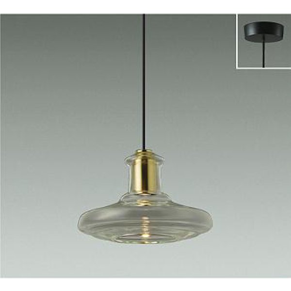 画像1: 大光電機(DAIKO) DPN-42645Y ペンダント 非調光 電球色 LED内蔵 フランジタイプ 真鍮 (1)