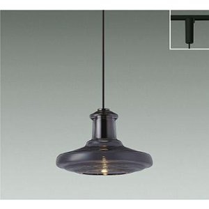 画像: 大光電機(DAIKO) DPN-42646Y ペンダント 非調光 電球色 LED内蔵 プラグタイプ ブラック