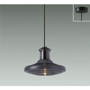 画像: 大光電機(DAIKO) DPN-42647Y ペンダント 非調光 電球色 LED内蔵 フランジタイプ ブラック
