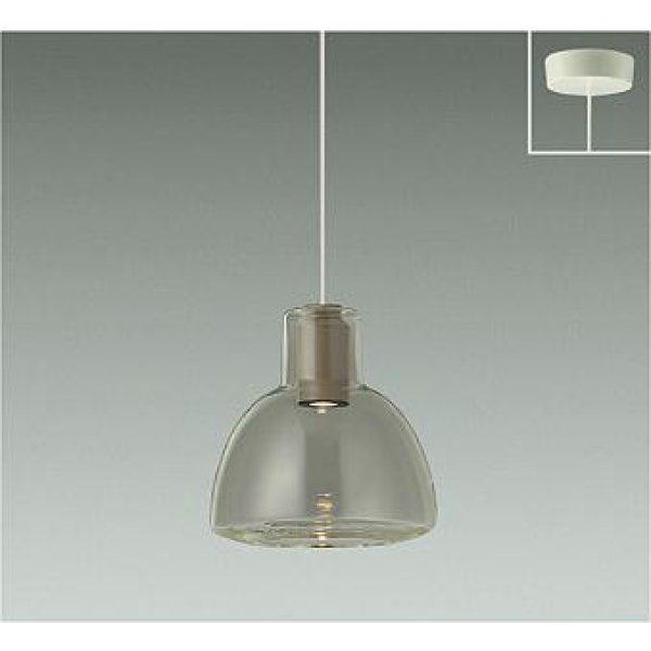 画像1: 大光電機(DAIKO) DPN-42649Y ペンダント 非調光 電球色 LED内蔵 フランジタイプ ベージュ (1)