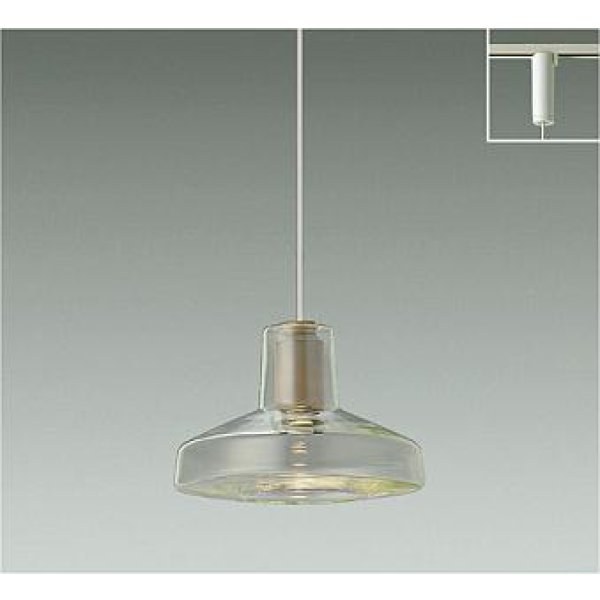 画像1: 大光電機(DAIKO) DPN-42652Y ペンダント 非調光 電球色 LED内蔵 プラグタイプ ベージュ (1)