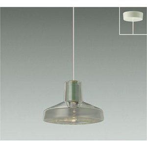 画像: 大光電機(DAIKO) DPN-42655Y ペンダント 非調光 電球色 LED内蔵 フランジタイプ グリーン