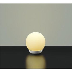 画像: [9月発売] 大光電機(DAIKO) DST-42243YE スタンド 非調光 電球色 LED ランプ付 ホワイト