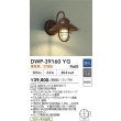 画像2: 大光電機(DAIKO) DWP-39160YG アウトドアライト ポーチ灯 調光(調光器別売) 電球色 LED ランプ付 防雨形 ラスティーブラウン (2)