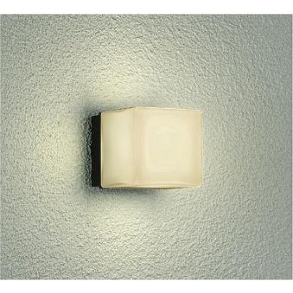 画像1: 大光電機(DAIKO) DWP-41049YG アウトドアライト ポーチ灯 調光(調光器別売) 電球色 LED ランプ付 防雨形 ブラック (1)