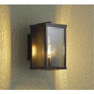 画像: [9月発売] 大光電機(DAIKO) DWP-42720YG アウトドアライト ポーチ灯 調光(調光器別売) キャンドル色 LED ランプ付 防雨形 スモーク