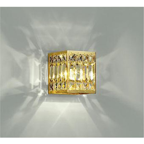 画像1: 大光電機(DAIKO) DBK-38775YG ブラケット 調光(調光器別売) 電球色 LED ランプ付 真鍮 (1)