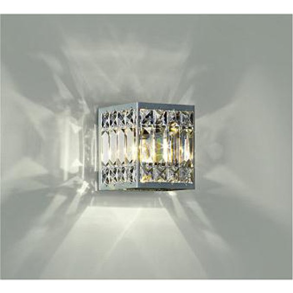 画像1: 大光電機(DAIKO) DBK-42565YG ブラケット 調光(調光器別売) 電球色 LED ランプ付 クローム (1)