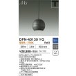 画像2: 大光電機(DAIKO) DPN-40130YG ペンダント 和風 調光(調光器別売) 電球色 LED ランプ付 プラグタイプ ブラック (2)