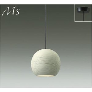 画像: [9月発売] 大光電機(DAIKO) DPN-40842YG ペンダント 和風 調光(調光器別売) 電球色 LED ランプ付 フランジタイプ ホワイト