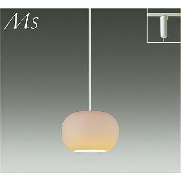 画像1: 大光電機(DAIKO) DPN-42666YG ペンダント 和風 調光(調光器別売) 電球色 LED ランプ付 プラグタイプ ホワイト (1)