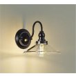 画像1: 大光電機(DAIKO) DBK-42772YG ブラケット 調光(調光器別売) キャンドル色 LED ランプ付 ブラック (1)