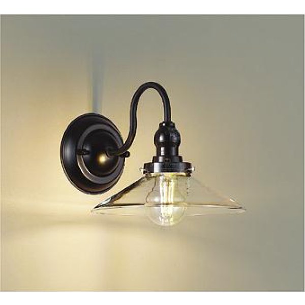 画像1: 大光電機(DAIKO) DBK-42772YG ブラケット 調光(調光器別売) キャンドル色 LED ランプ付 ブラック (1)