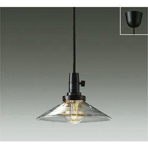 画像: 大光電機(DAIKO) DPN-42771YG ペンダント 和風 調光(調光器別売) キャンドル色 LED ランプ付 フランジタイプ ブラック