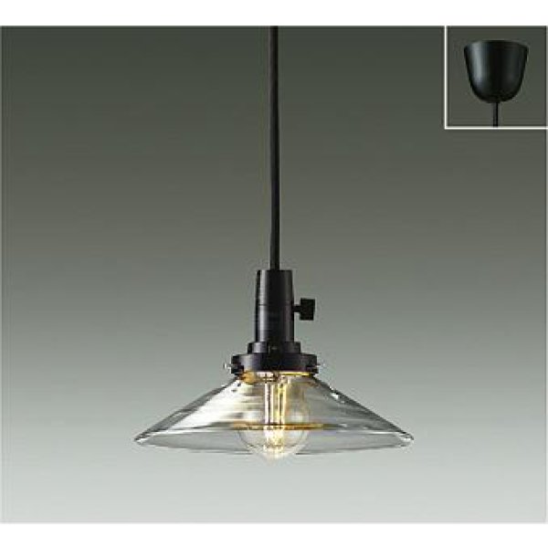 画像1: 大光電機(DAIKO) DPN-42771YG ペンダント 和風 調光(調光器別売) キャンドル色 LED ランプ付 フランジタイプ ブラック (1)