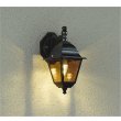 画像1: 大光電機(DAIKO) DWP-39883YG アウトドアライト ポーチ灯 調光(調光器別売) 電球色 LED ランプ付 防雨形 ブラック (1)