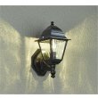 画像1: 大光電機(DAIKO) DWP-39909YG アウトドアライト ポーチ灯 調光(調光器別売) 電球色 LED ランプ付 防雨形 ブラック (1)