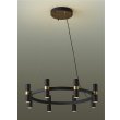 画像1: 大光電機(DAIKO) DCH-42685YG シャンデリア 調光(調光器別売) 電球色 LED ランプ付 直付専用 ブラック (1)