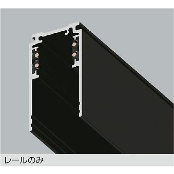 画像1: 大光電機(DAIKO) TP-VL2002B 部材 DC48Vダクトレール 深形 2mタイプ ブラック (1)