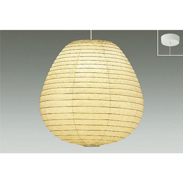 画像1: 大光電機(DAIKO) DPN-42671Y ペンダント 和風 非調光 電球色 LED ランプ付 フランジタイプ (1)