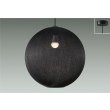 画像1: 大光電機(DAIKO) DPN-42597Y ペンダント 非調光 電球色 LED ランプ付 フランジタイプ 吹抜け・傾斜天井用 ブラック (1)
