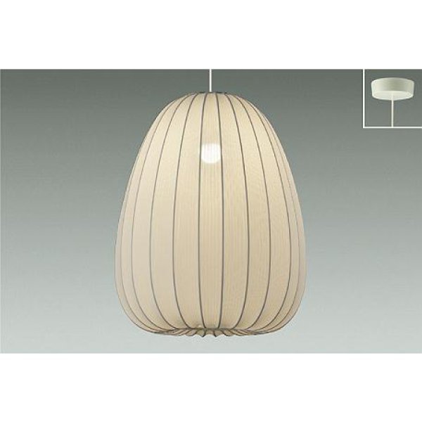 画像1: 大光電機(DAIKO) DPN-42599Y ペンダント 非調光 電球色 LED ランプ付 フランジタイプ 吹抜け・傾斜天井用 (1)