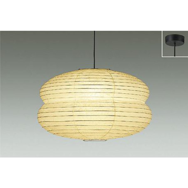 画像1: 大光電機(DAIKO) DPN-42669Y ペンダント 和風 非調光 電球色 LED ランプ付 フランジタイプ (1)