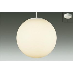 画像: 大光電機(DAIKO) DPN-42692Y ペンダント 非調光 電球色 LED ランプ付 フランジタイプ ホワイト