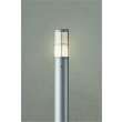 画像1: 大光電機(DAIKO) DWP-42715Y アウトドアライト ポール灯 調光(調光器別売) 電球色 LED ランプ付 防雨形 シルバー (1)