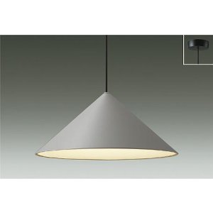 画像: 大光電機(DAIKO) DPN-42683YG ペンダント 調光(調光器別売) 電球色 LED ランプ付 フランジタイプ ペールグレー