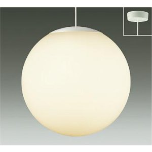 画像: 大光電機(DAIKO) DPN-42691Y ペンダント 非調光 電球色 LED ランプ付 フランジタイプ ホワイト