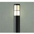 画像1: 大光電機(DAIKO) DWP-42711Y アウトドアライト ポール灯 調光(調光器別売) 電球色 LED ランプ付 防雨形 ブラック (1)