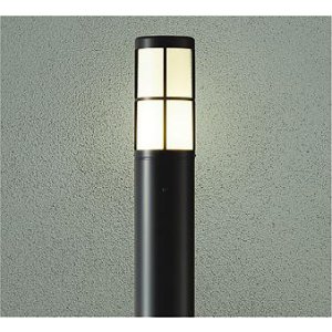 画像: [9月発売] 大光電機(DAIKO) DWP-42711Y アウトドアライト ポール灯 調光(調光器別売) 電球色 LED ランプ付 防雨形 ブラック