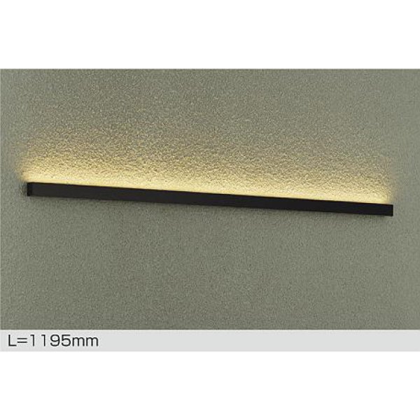 画像1: 大光電機(DAIKO) DWP-5739YD アウトドアライト 屋外用間接照明 L=1195mm 電球色 LED内蔵 電源別売 防雨形 ブラック (1)
