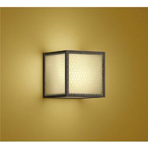 画像: [9月発売] 大光電機(DAIKO) DBK-39116YG ブラケット 和風 調光(調光器別売) 電球色 LED ランプ付 ウォールナット