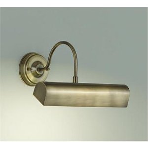 画像: 大光電機(DAIKO) DBK-40844YG ブラケット 調光(調光器別売) 電球色 LED ランプ付 真鍮ブロンズメッキ
