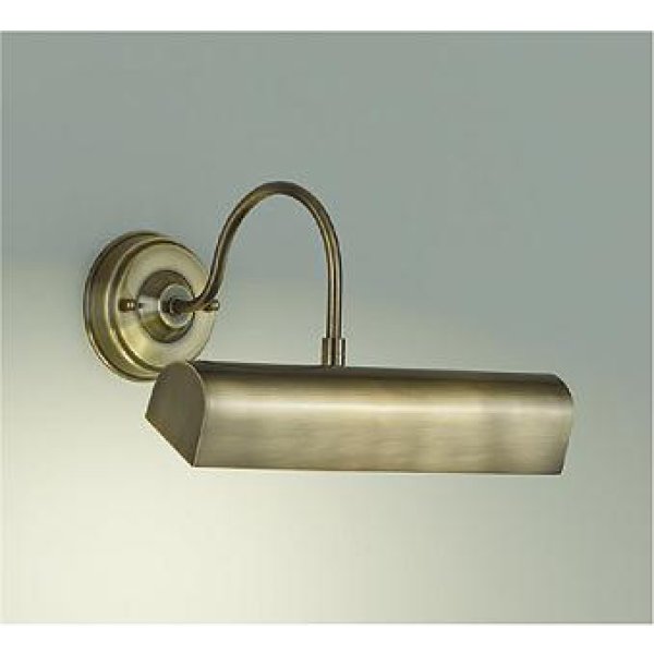 画像1: 大光電機(DAIKO) DBK-40844YG ブラケット 調光(調光器別売) 電球色 LED ランプ付 真鍮ブロンズメッキ (1)