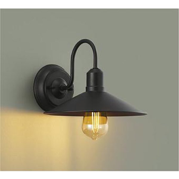 画像1: 大光電機(DAIKO) DBK-42620YG ブラケット 調光(調光器別売) キャンドル色 LED ランプ付 ブラック (1)