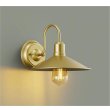 画像1: 大光電機(DAIKO) DBK-42621YG ブラケット 調光(調光器別売) キャンドル色 LED ランプ付 真鍮 (1)