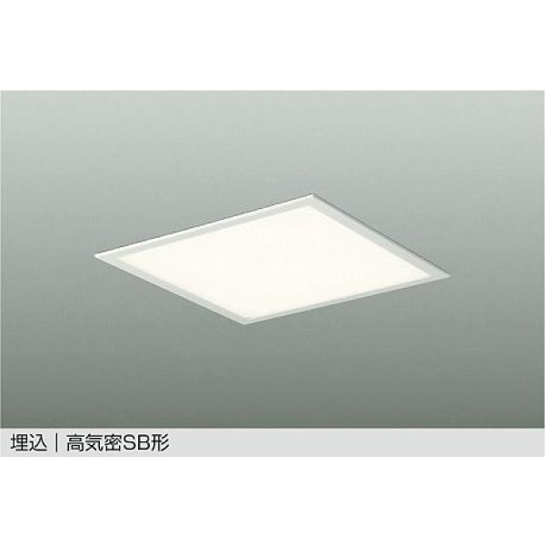 画像1: 大光電機(DAIKO) DBL-5452AWE ベースライト 14畳 非調光 温白色 LED内蔵 スクエア 高気密SB形 ホワイト (1)