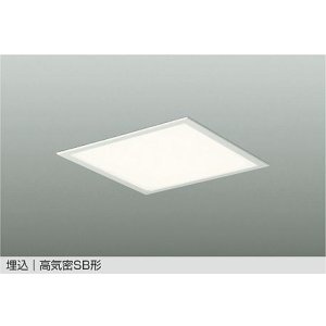 画像: 大光電機(DAIKO) DBL-5453AWGE ベースライト 14畳 調光(調光器別売) 温白色 LED内蔵 スクエア 高気密SB形 ホワイト