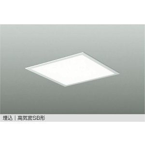 画像: 大光電機(DAIKO) DBL-5453WWGE ベースライト 14畳 調光(調光器別売) 昼白色 LED内蔵 スクエア 高気密SB形 ホワイト