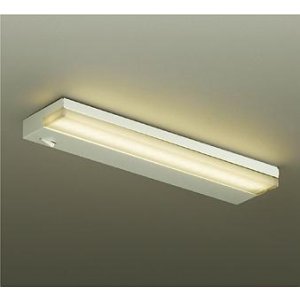 画像: 大光電機(DAIKO) DCL-38249YE キッチンライト 非調光 電球色 LED ランプ付 ホワイト