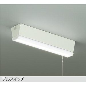 画像: 大光電機(DAIKO) DCL-39742WE キッチンライト 非調光 昼白色 LED内蔵 プルスイッチ ホワイト