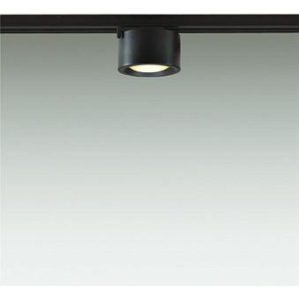 画像1: 大光電機(DAIKO) DCL-40757YE 小型シーリング 非調光 電球色 LED内蔵 ダクト取付専用 ブラック (1)